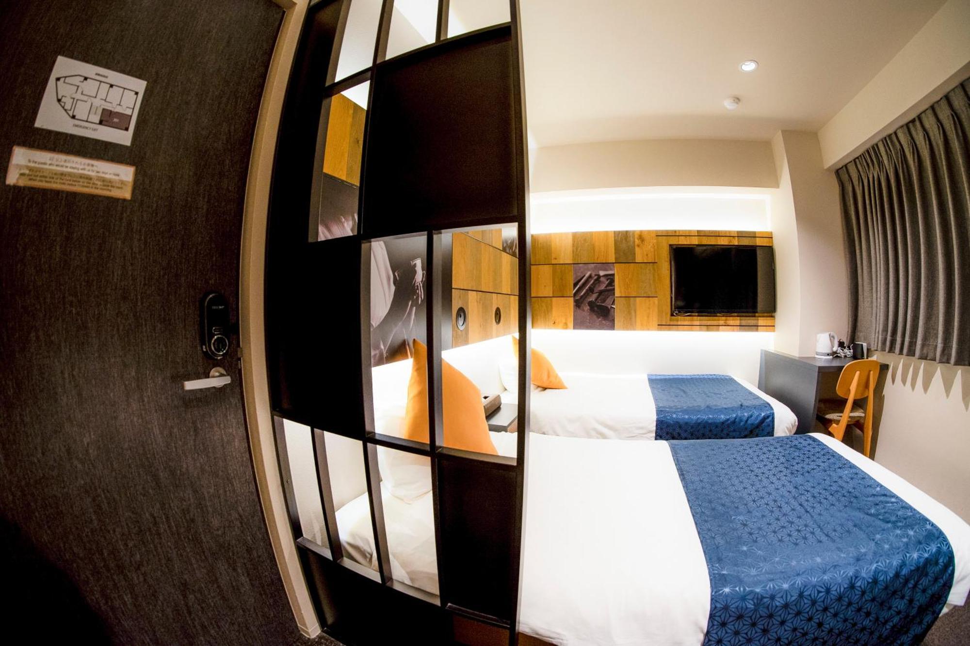 Hotel S-Presso Namba Osaka Kamer foto